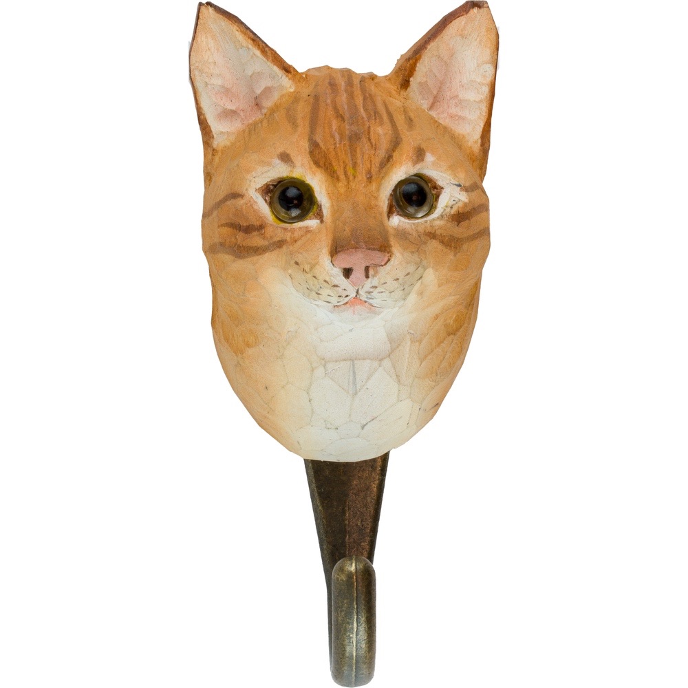 Kleiderständer für Hundezubehör in Form einer Katze