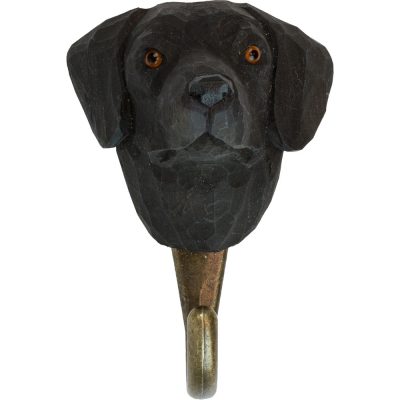 Perchero para complementos de perros con forma de Labrador