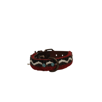 Collar para perros lana roja (outlet)