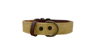 COLLAR PARA PERROS AMARILLO